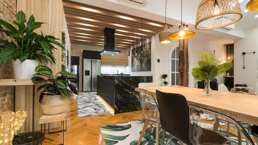 Cocina Abierta al salón