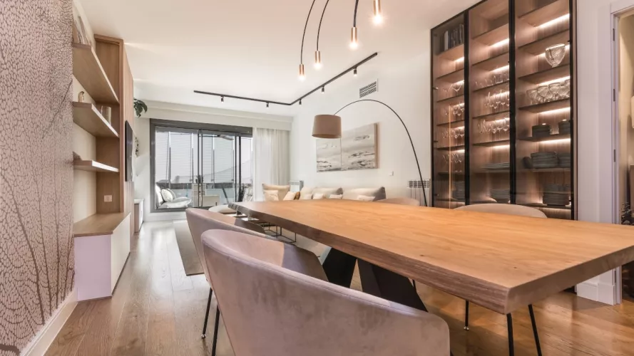 Decoración comedor salón