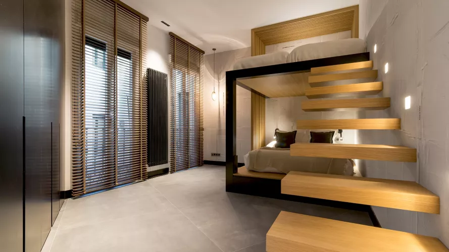 Habitación con un estilo muy propio