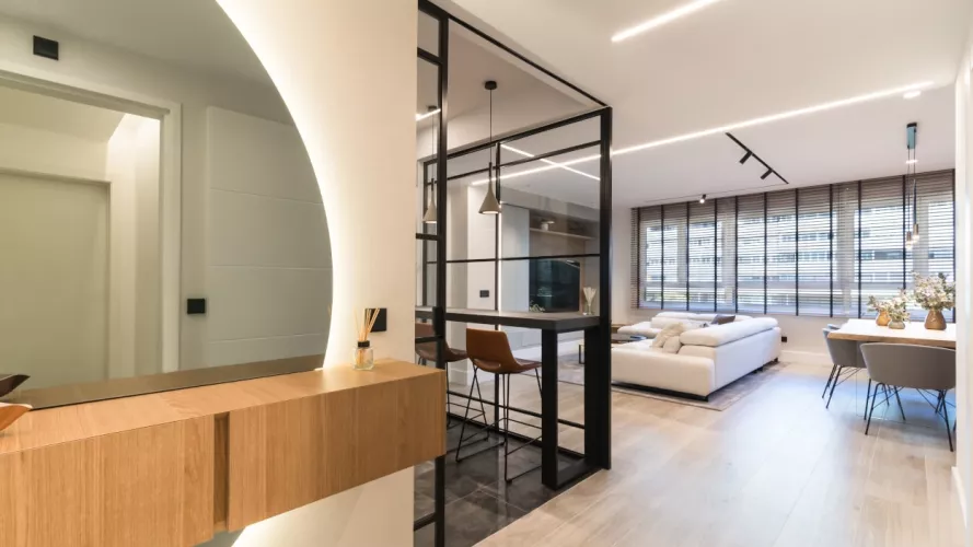 Vista entrada proyecto decoración