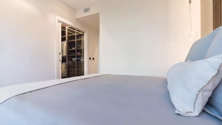 Vista entrada vestidor