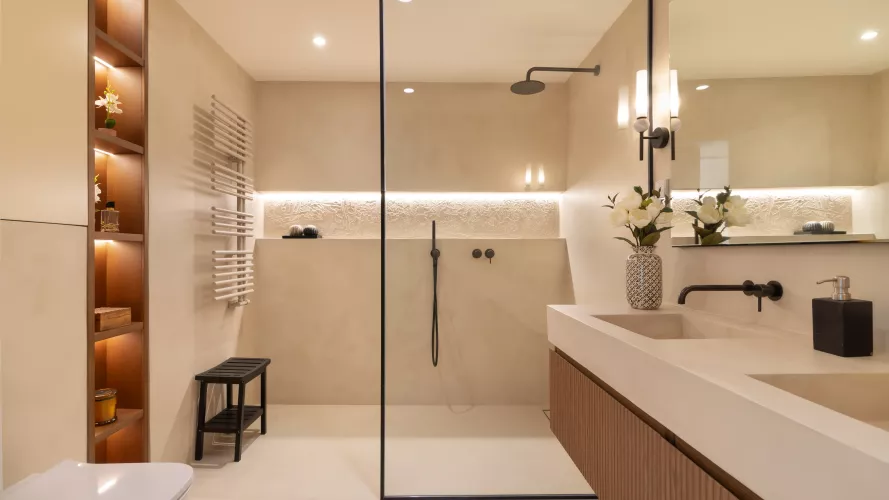 Baños de lujo en Madrid