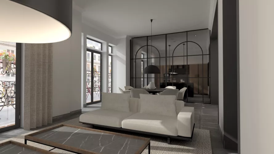 Cocina Santos, Salón y Comedor