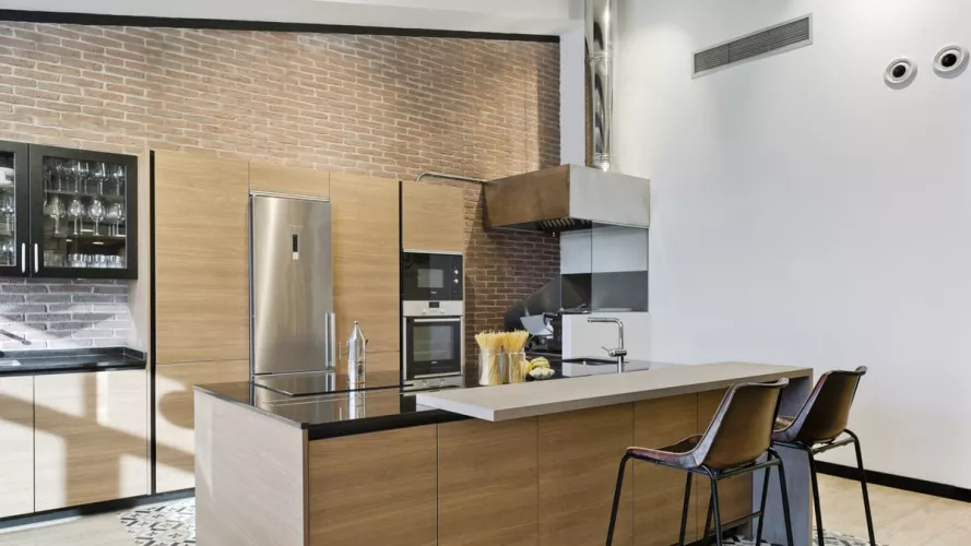 De lo vintage a lo contemporáneo cocina moderna