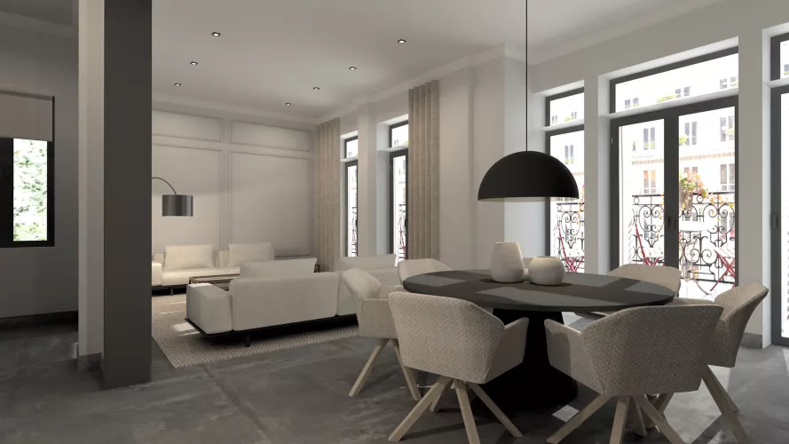 Cocina Santos, Salón y Comedor