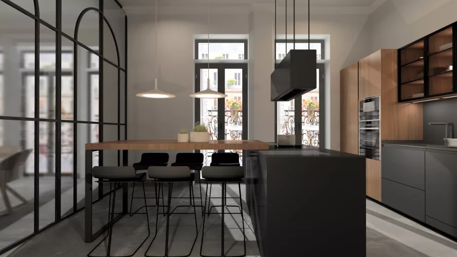 Cocina Santos, Salón y Comedor