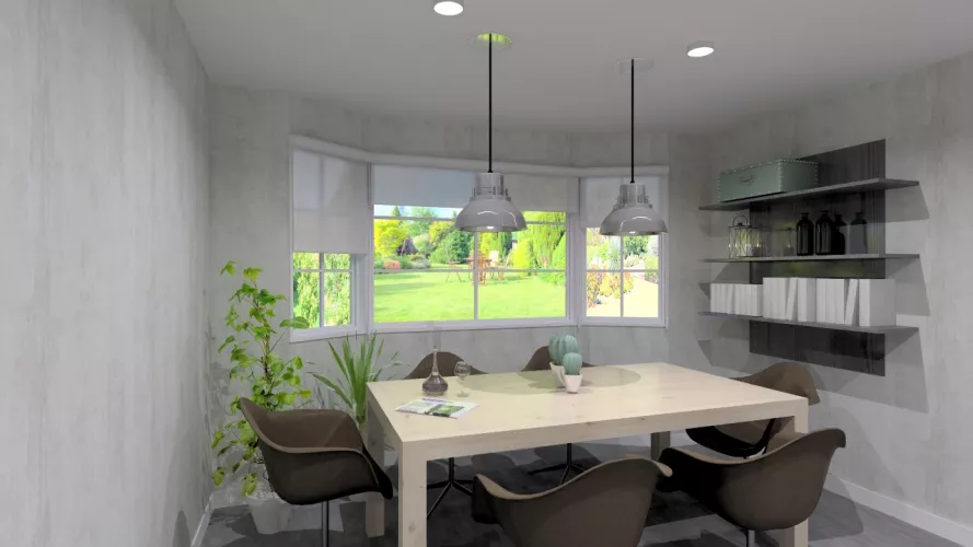 Aravaca | Cocina Santos | Modelo Line Lamanado Blanco Polar Brillo | Encimera Silestone Grey Amazon