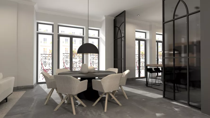 Cocina Santos, Salón y Comedor