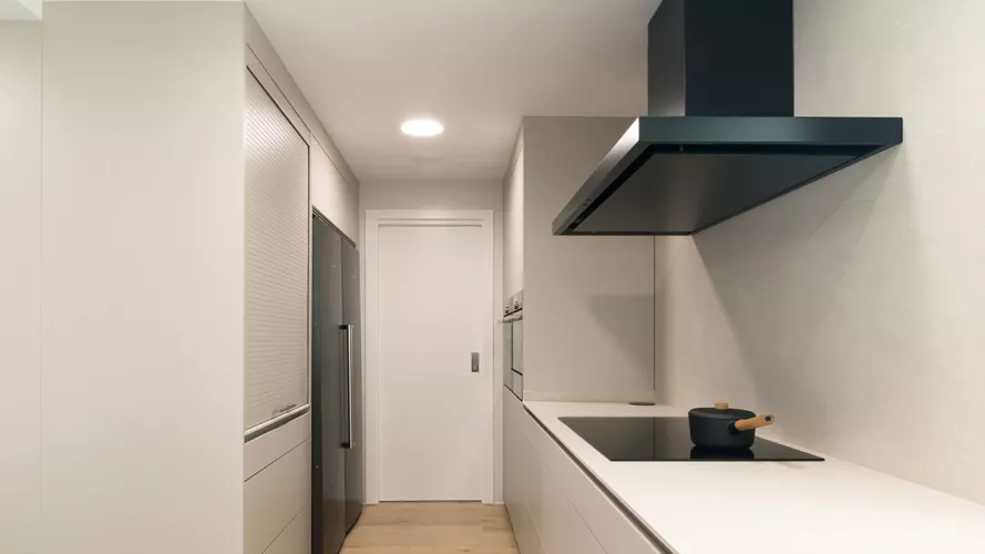 Cocina Santos Cashmere con Mesado