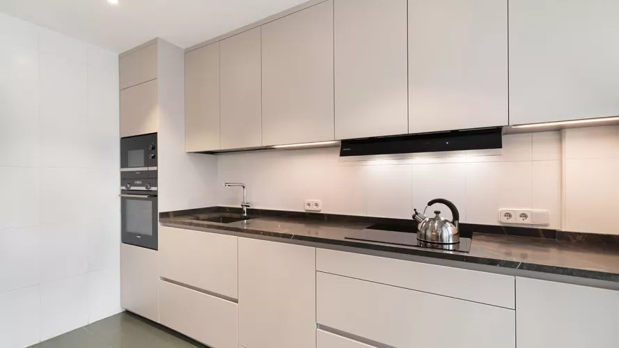 Cocina Santos Cashmere con hornacina