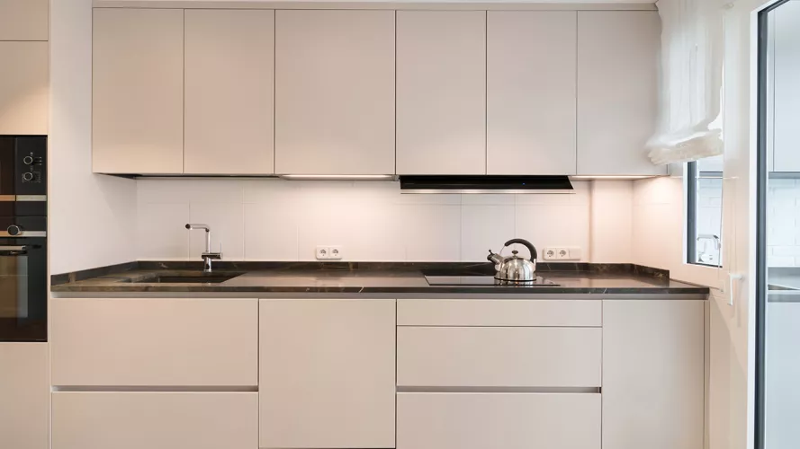 Cocina Santos Cashmere con hornacina