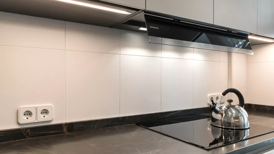 Cocina Santos Cashmere con hornacina