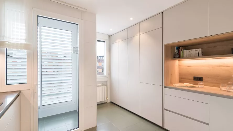 Cocina Santos Cashmere con hornacina