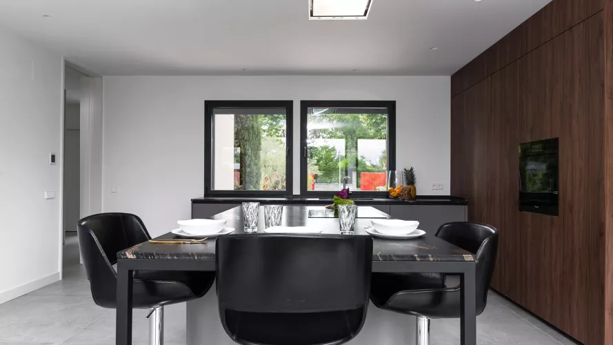 Cocina Moderna de Madera