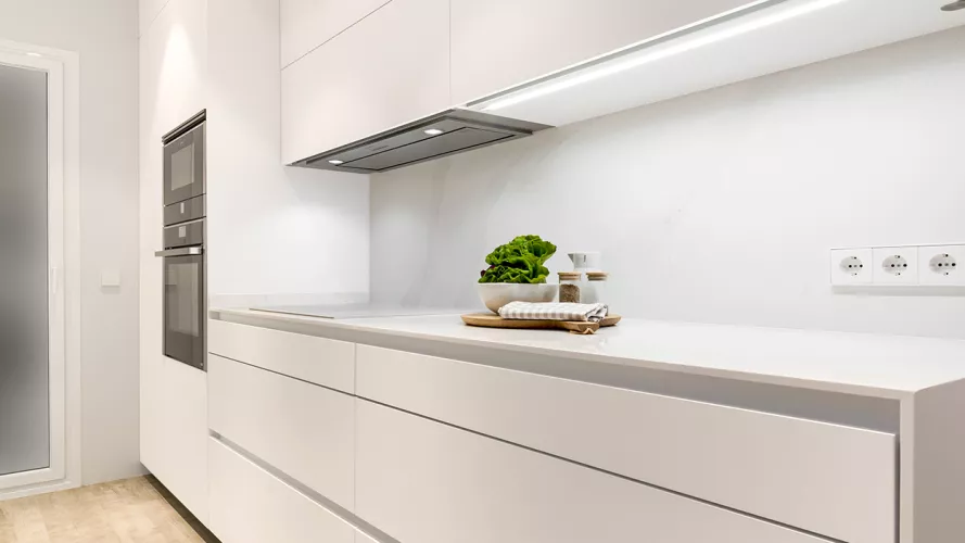 Cocina Blanca Moderna Santos