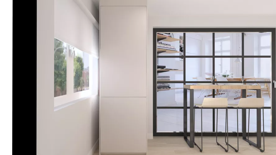 Cocina Santos blanca