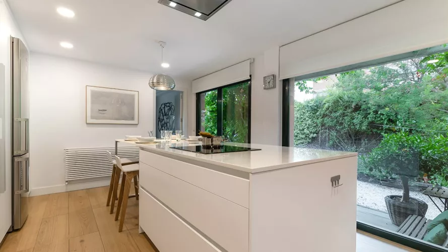 Cocina Santos blanca cocina elegante