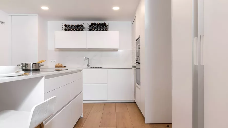 Cocina Santos blanca