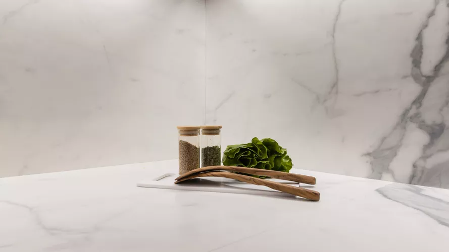 Cocina Moderna de Santos en color Gris Visón 