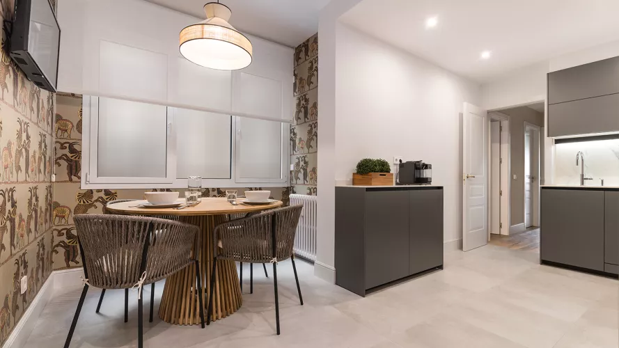 Cocina Moderna de Santos en color Gris Visón 