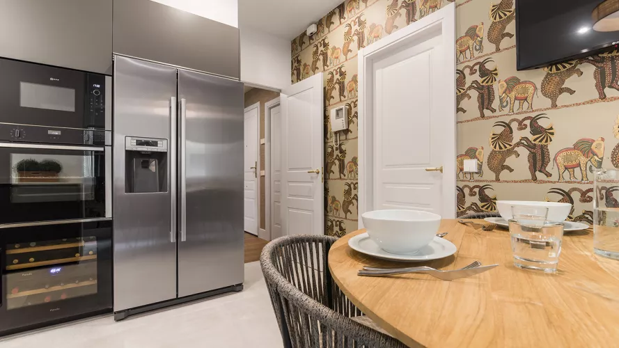 Cocina Moderna de Santos en color Gris Visón 