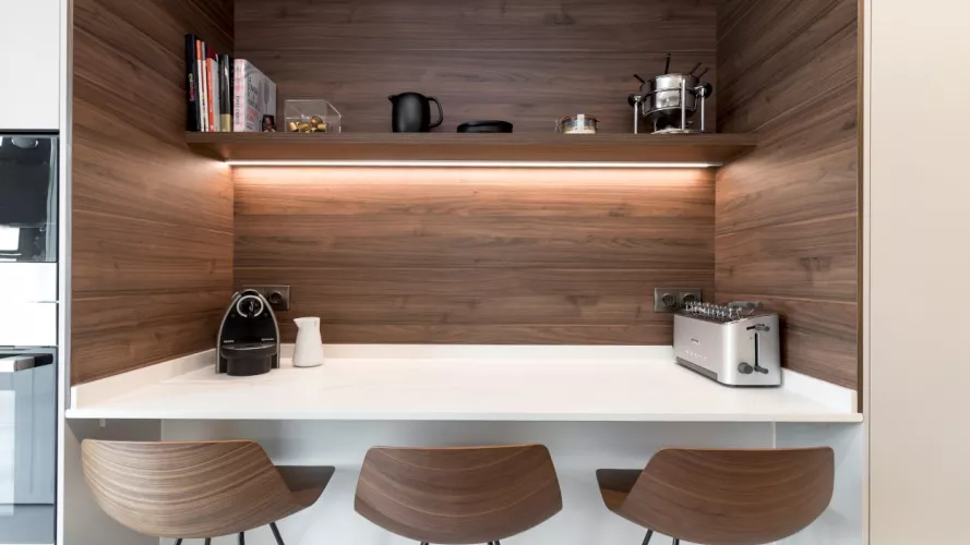 Desayunador Santos en nogal