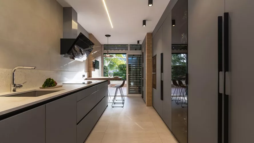 Cocina Santos Gris Visón