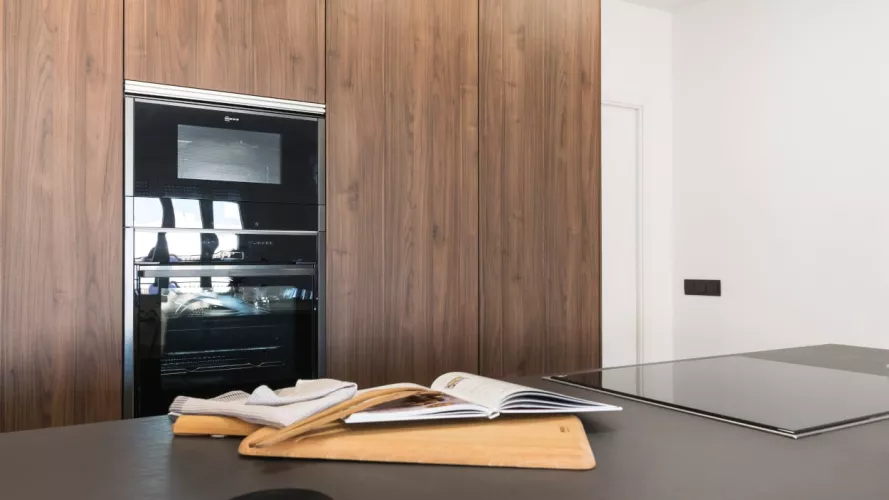 Electrodomésticos integraos en columna