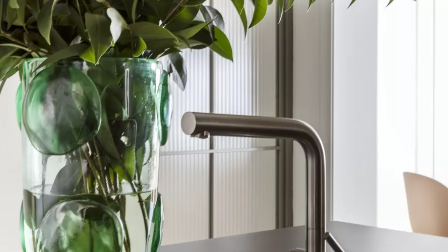 Fregadero y grifo Veravent