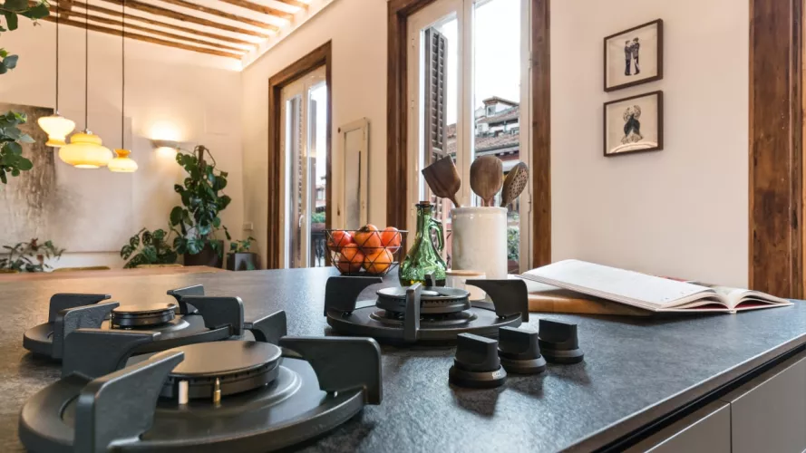 Fuegos integrados en encimera Pitt Cooking