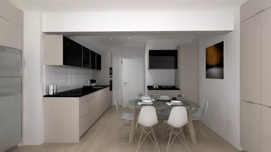 Madrid | Cocina Santos | Modelo Seda | Encimera Granito