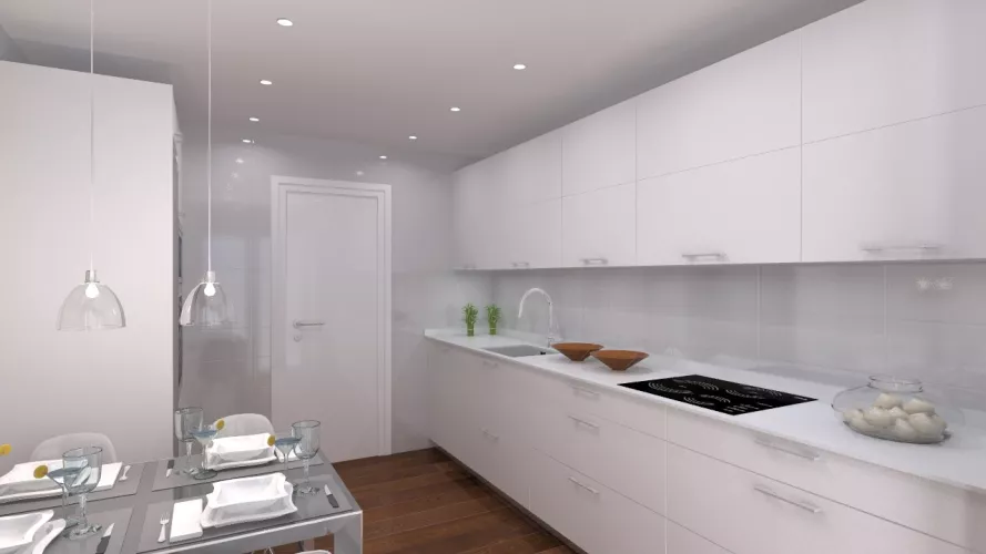 Madrid | Cocina Santos | Modelo Ariane | Encimera Silestone
