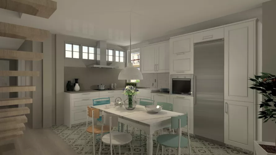 Aravaca | Cocinas Santos | Modelo Época | Encimera Silestone