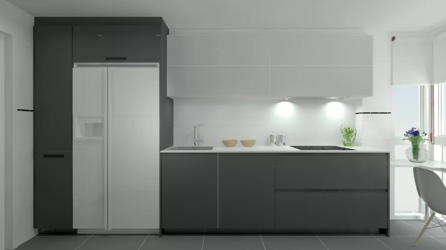Madrid | Cocina Santos | Modelo Intra | Encimera Silestone