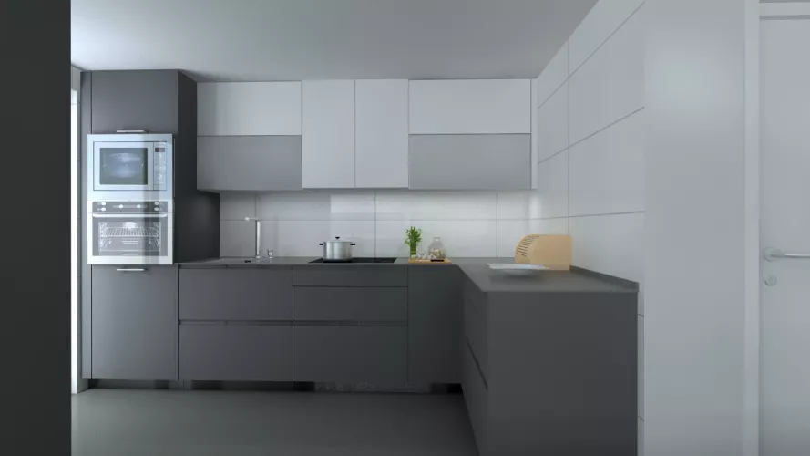 Madrid | Cocina Santos | Modelo Intra | Encimera Neolith