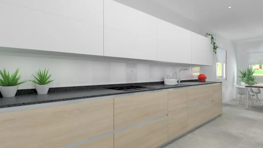 Madrid | Cocina Santos | Modelo Minos L | Encimera de Granito