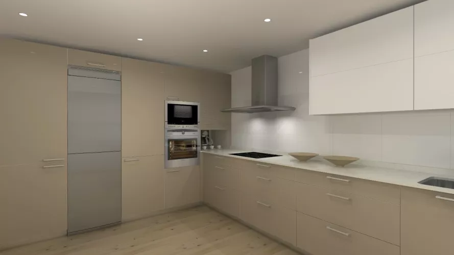 Aravaca | Cocinas Santos | Modelo Ariane 2 | Encimera Compac