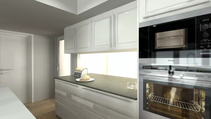 Las Rozas | Cocina Santos | Modelo Época | Encimera Silestone