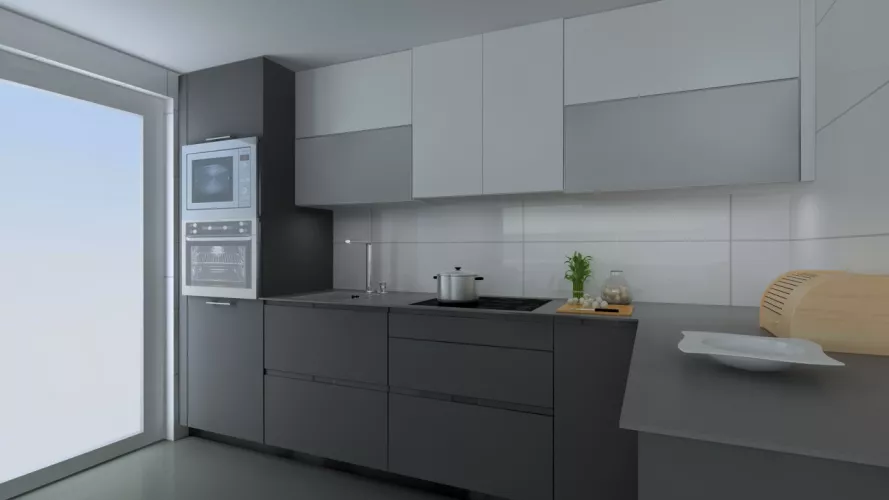 Madrid | Cocina Santos | Modelo Intra | Encimera Neolith