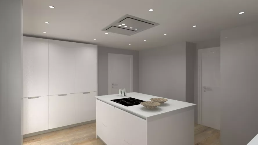 Madrid | Cocina Santos | Modelo Minos L | Encimera Silestone