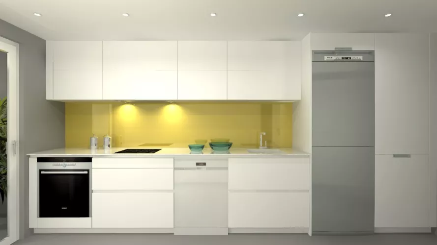 Madrid | Cocina Santos | Modelo Line | Encimera Dalian