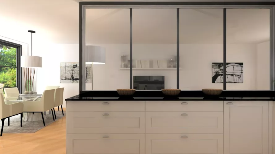 Madrid | Cocina Santos | Modelo epoca | Encimera granito