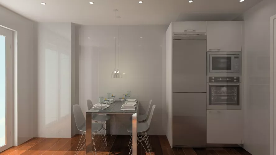 Madrid | Cocina Santos | Modelo Ariane | Encimera Silestone