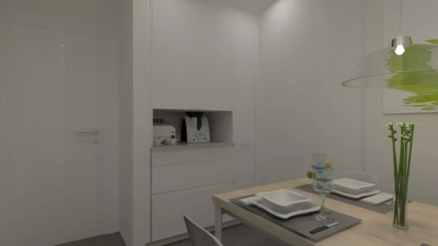 Madrid | Cocina Santos | Modelo Line E | Encimera Techlam