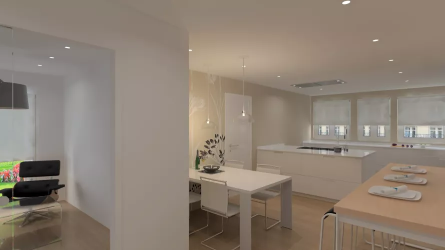 Pozuelo | Cocina Santos | Modelo Karmel SM | Encimera Dalian