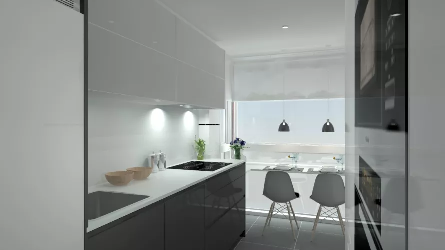 Madrid | Cocina Santos | Modelo Intra | Encimera Silestone