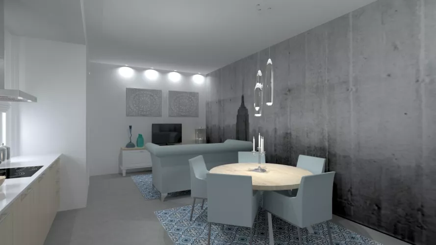 Proyecto con Encimera Silestone en Madrid de Cocina Santos y Modelo Line Minos