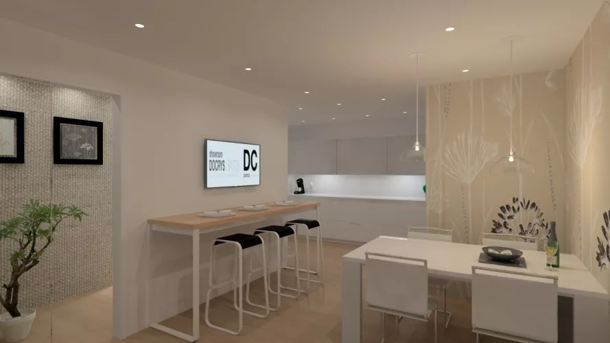 Pozuelo | Cocina Santos | Modelo Karmel SM | Encimera Dalian