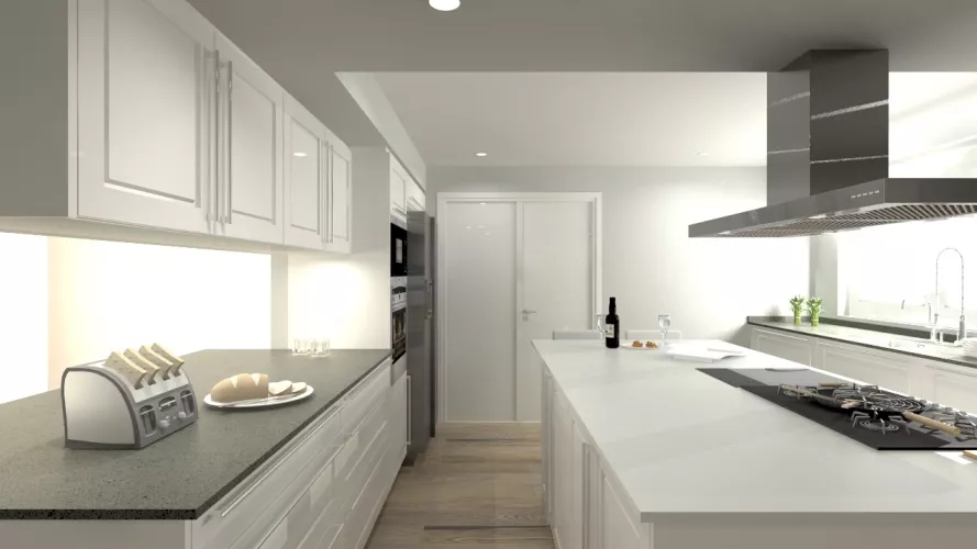 Las Rozas | Cocina Santos | Modelo Época | Encimera Silestone