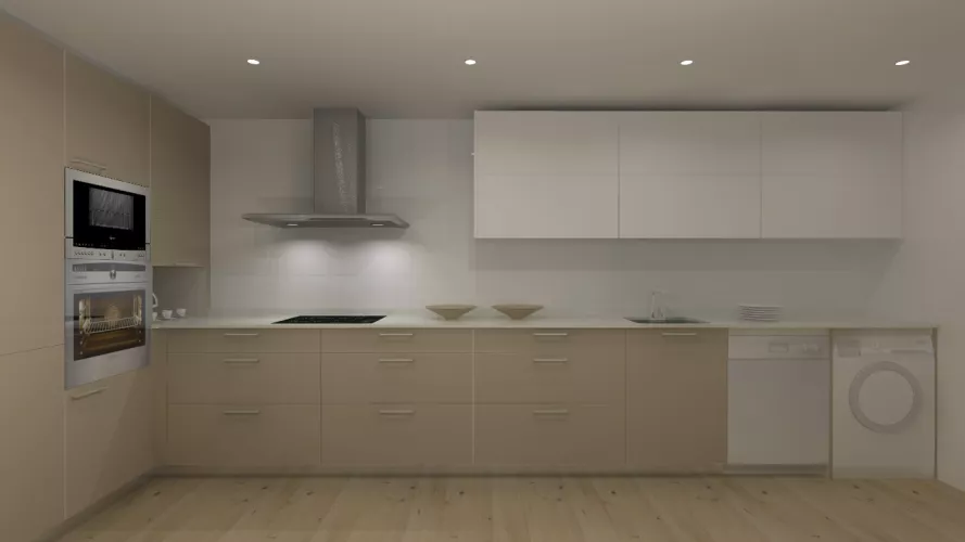 Aravaca | Cocinas Santos | Modelo Ariane 2 | Encimera Compac